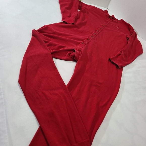Carhartt Red Cotton Midweight Union Suit Size XL - Picture 7 of 11